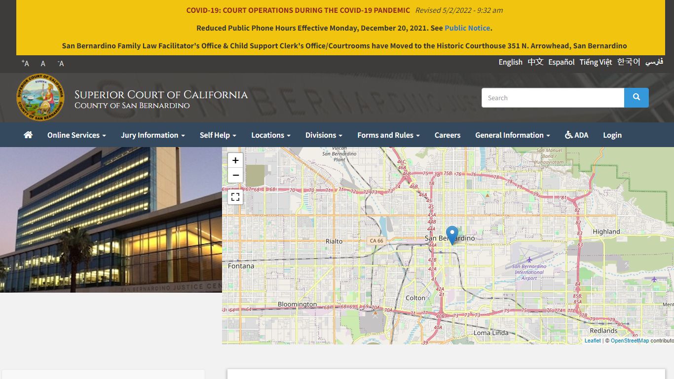 San Bernardino | Superior Court of California